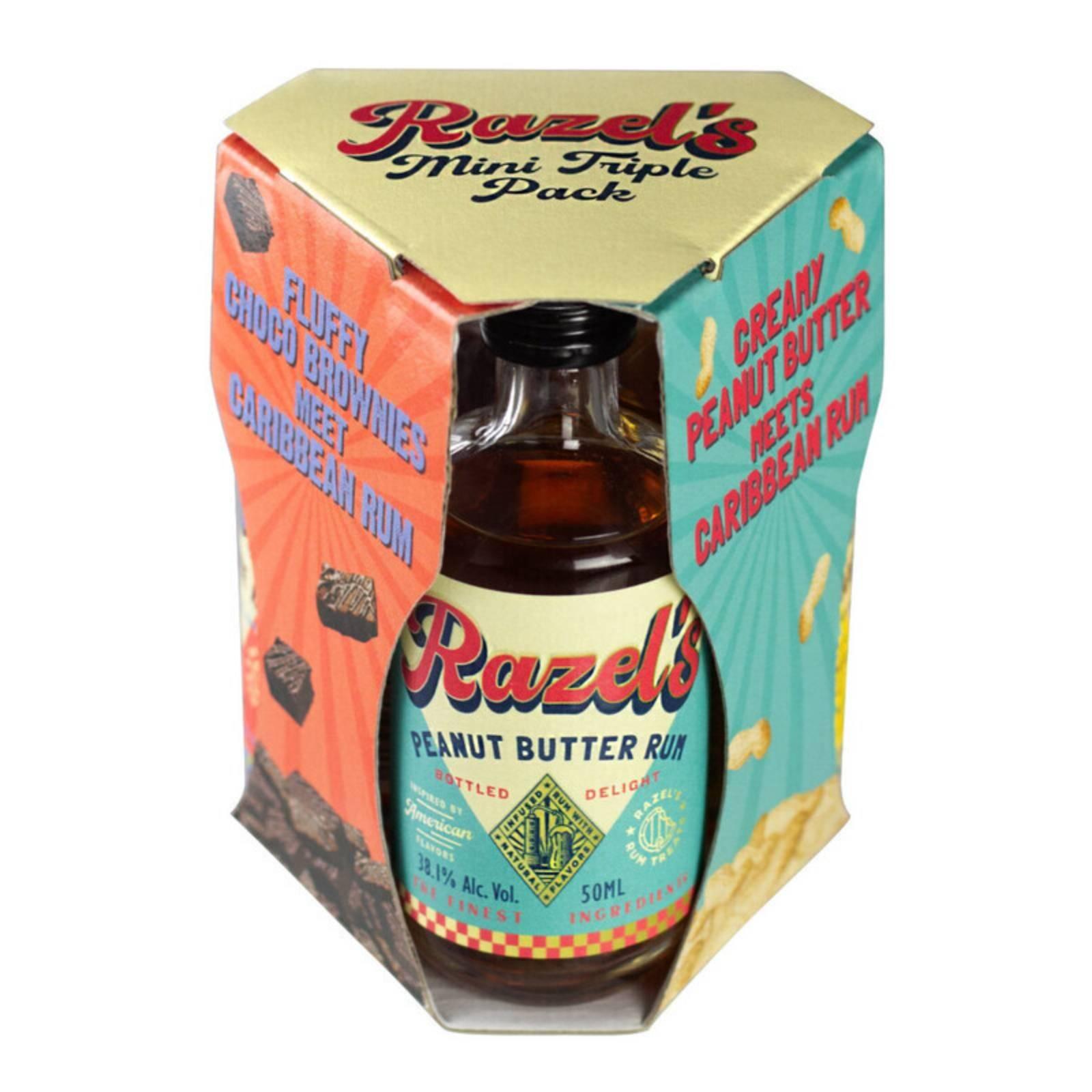 Razel's Mini Triple Pack, 3x50ml, 38.1% vol.
