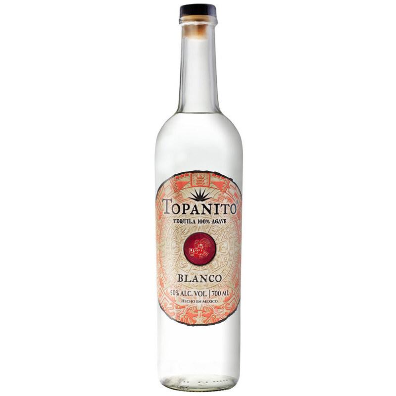 TOPANITO Blanco Tequila 100% Agave 50% vol