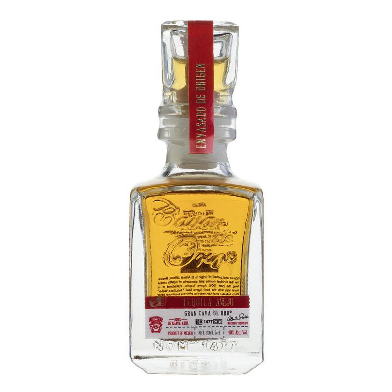 CAVA DE ORO Añejo Tequila 100% Agave Miniature