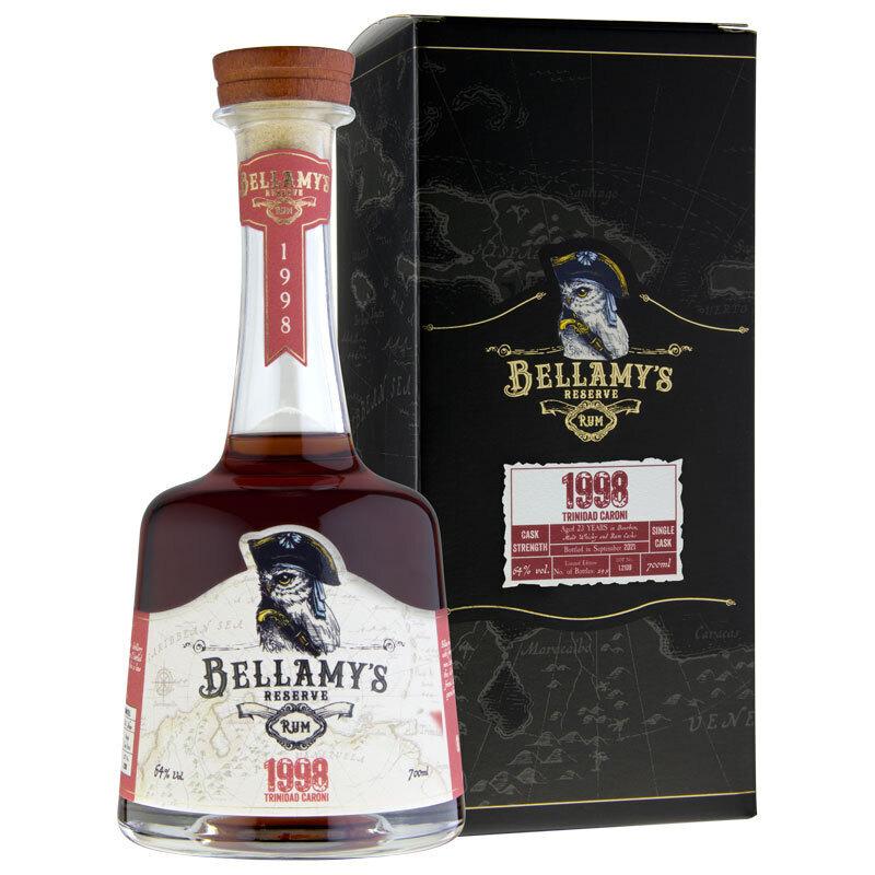 BELLAMY'S RESERVE RUM 1998 Trinidad Caroni
