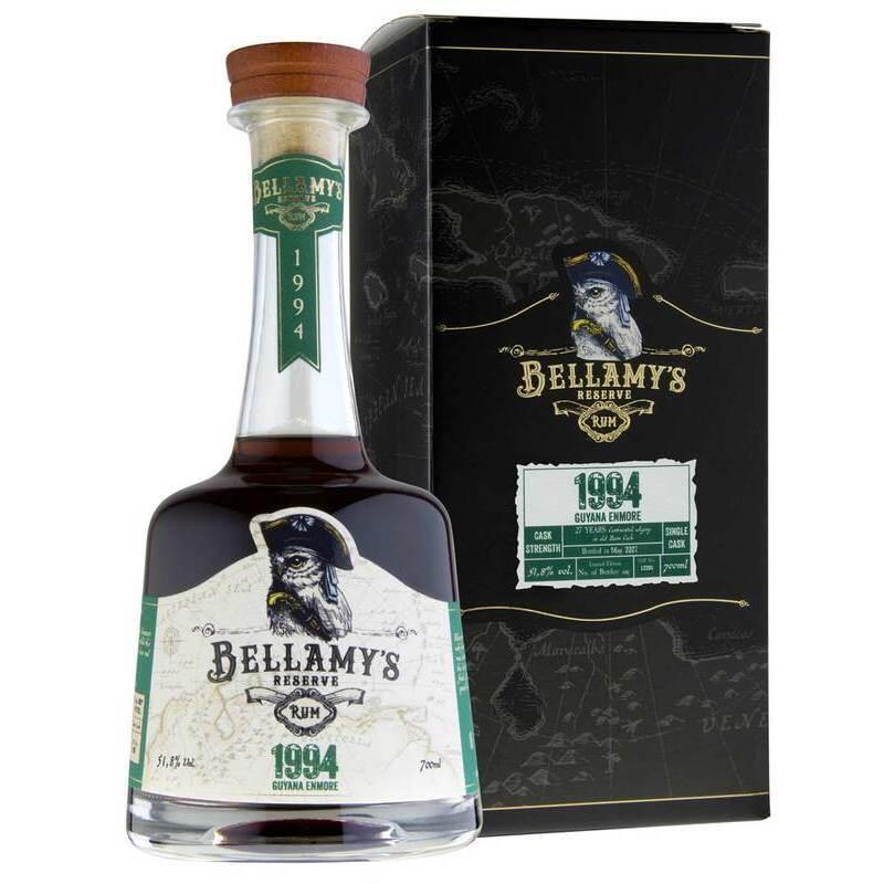 BELLAMY'S RESERVE RUM 1994 Guyana Enmore