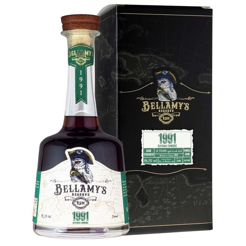 BELLAMY'S RESERVE RUM 1991 Guyana Enmore