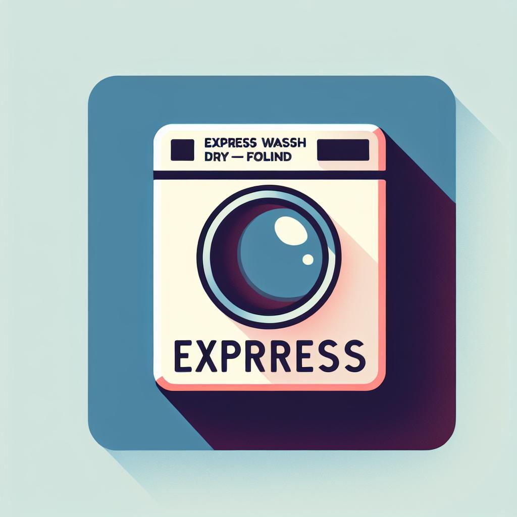 Express Wash–Dry–Fold