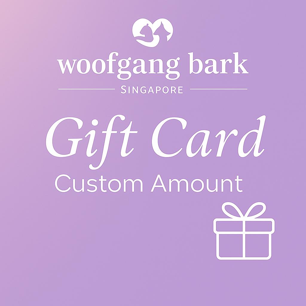 Woofgang Bark E-Gift Card