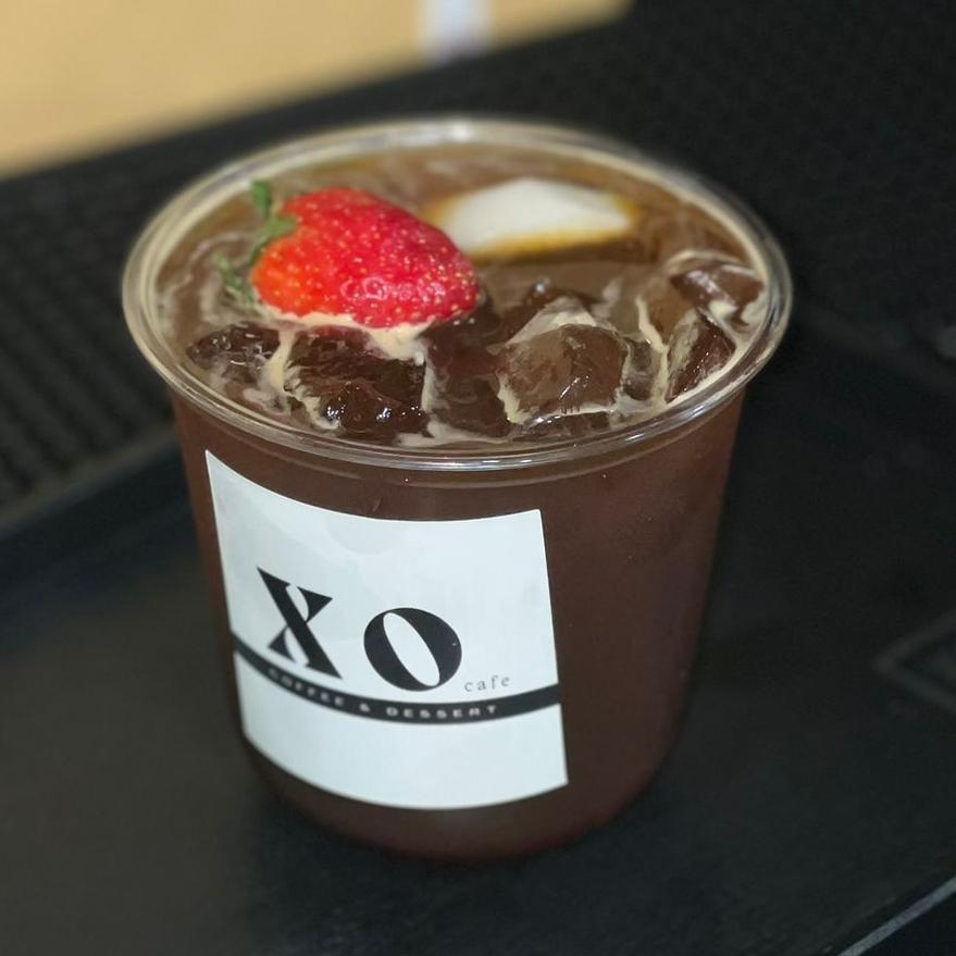 Iced Strawberry Americoco