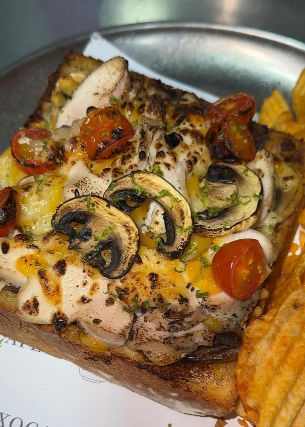 Sous-Vide Chicken Asian Toastie
