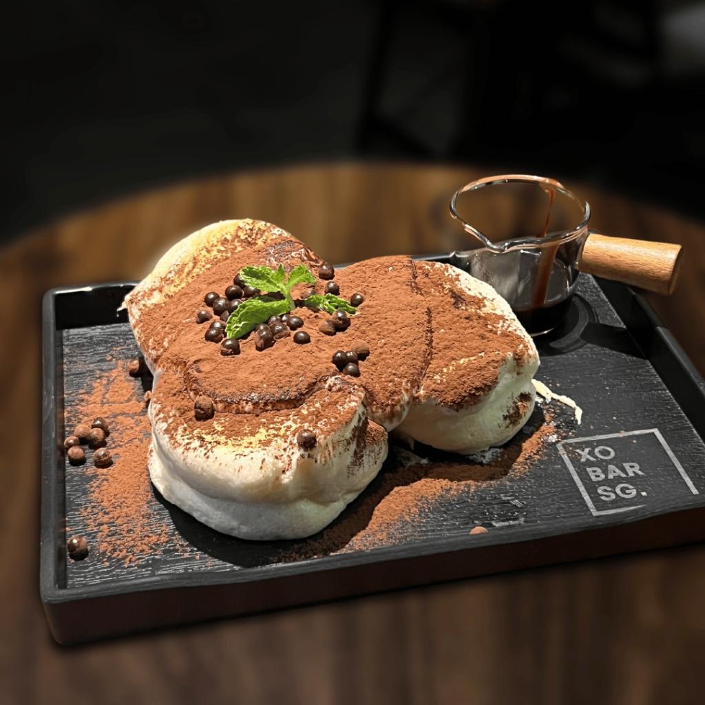 Chocolate Souffle Pancakes