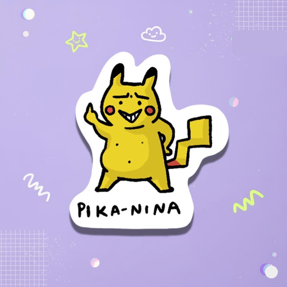Funnymon Sticker - Pikanina