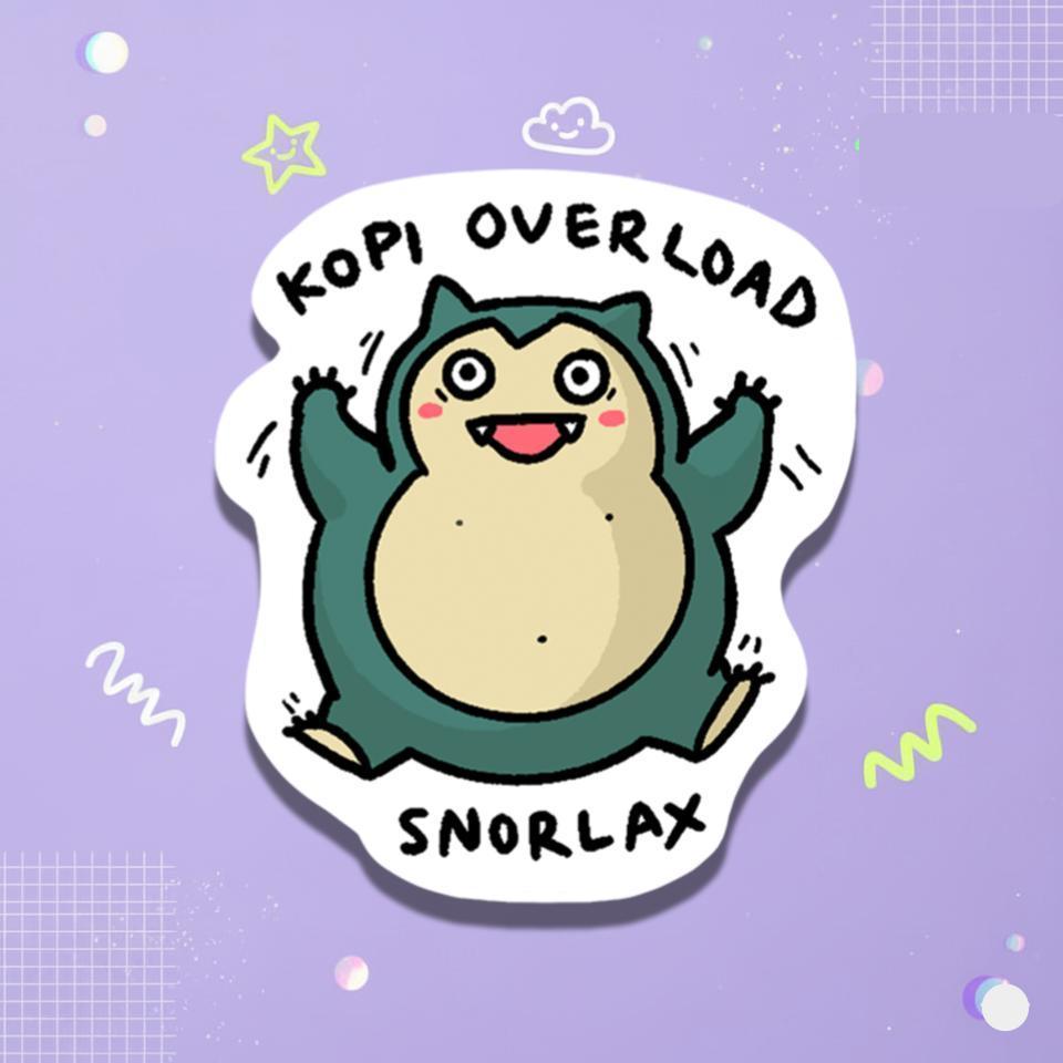 Funnymon Sticker - Kopi overload