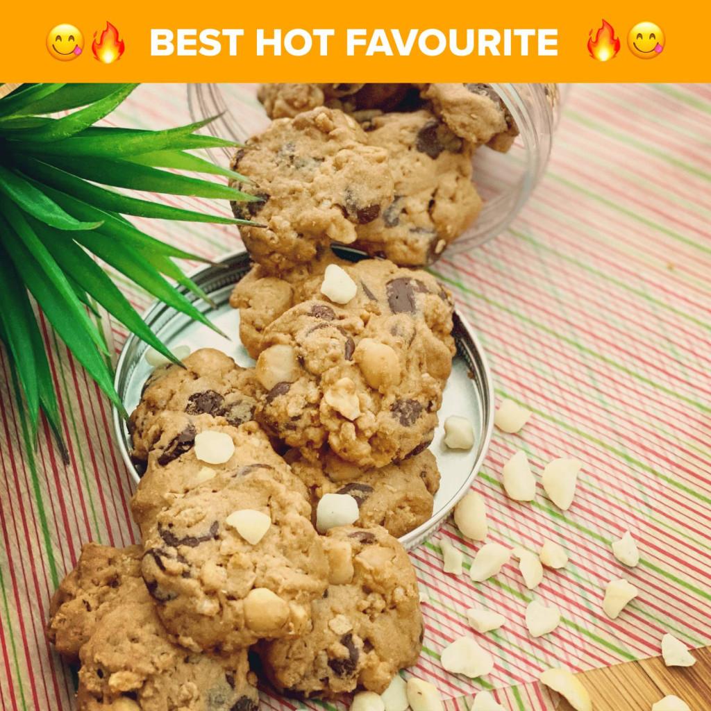 🔥 Macadamia Krispies Choc Chips