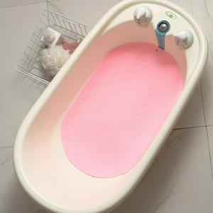 Bath Mat-Pink-Flat Surface-24.5cm x 42.5