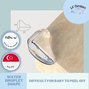 Corner Guard: Water Droplet Shape-10 pc