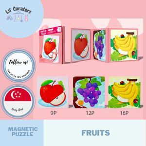 Magnetic Puzzle-Lvl 1-Fruits