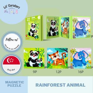 Magnetic Puzzle-Lvl 1-Forest Animal