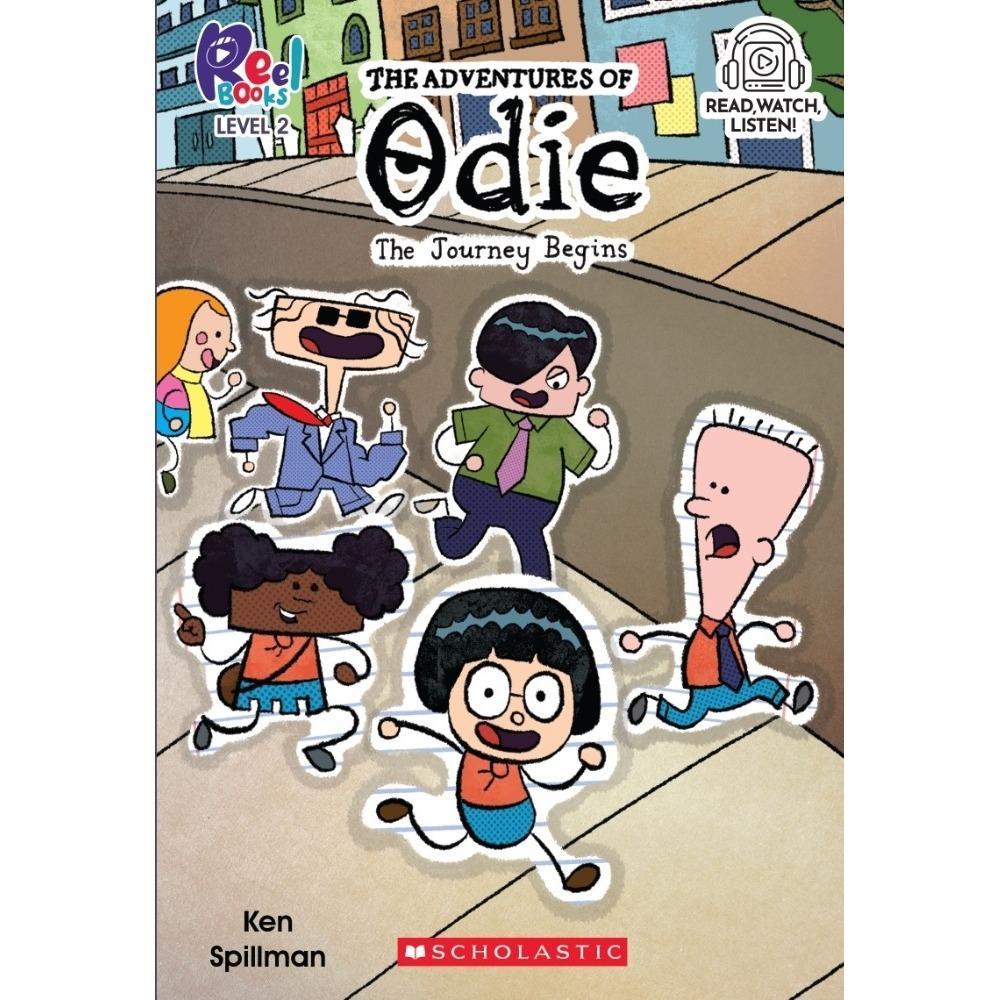 THE ADVENTURES OF ODIE #01: THE JOURNEY BEGINS - LEVEL 2 (WITH STORYPLUS) [Early Chapter Book] [Paperback]