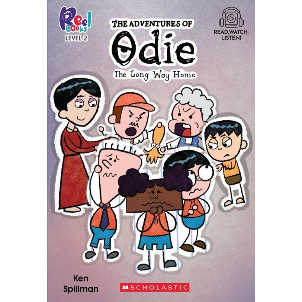 THE ADVENTURES OF ODIE #02: THE LONG WAY HOME - LEVEL 2 (WITH STORYPLUS) [Early Chapter Book] [Paperback]