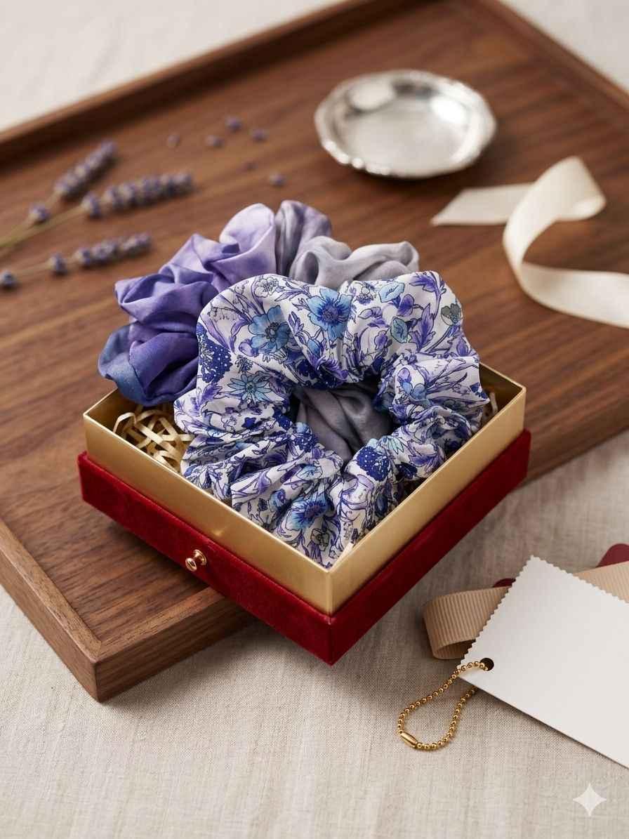 Gradient Duo Scrunchies Set