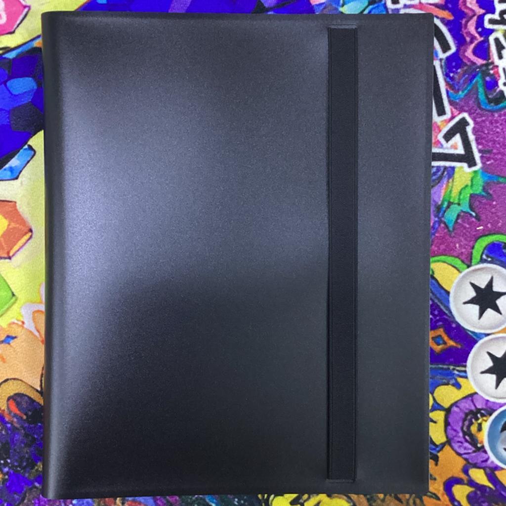 9 Pocket Card Binder (Black)