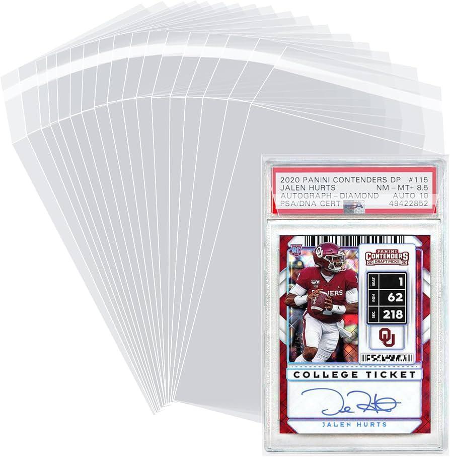 PSA/TAG/CGC Slab Sleeves (100 Pcs)