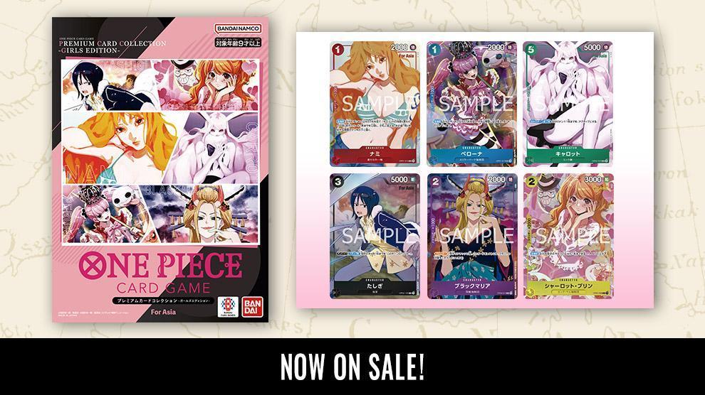 One Piece Girls Edition Premium Card Collection File Set
