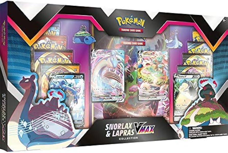 Snorlax & Lapras VMAX Collection Box