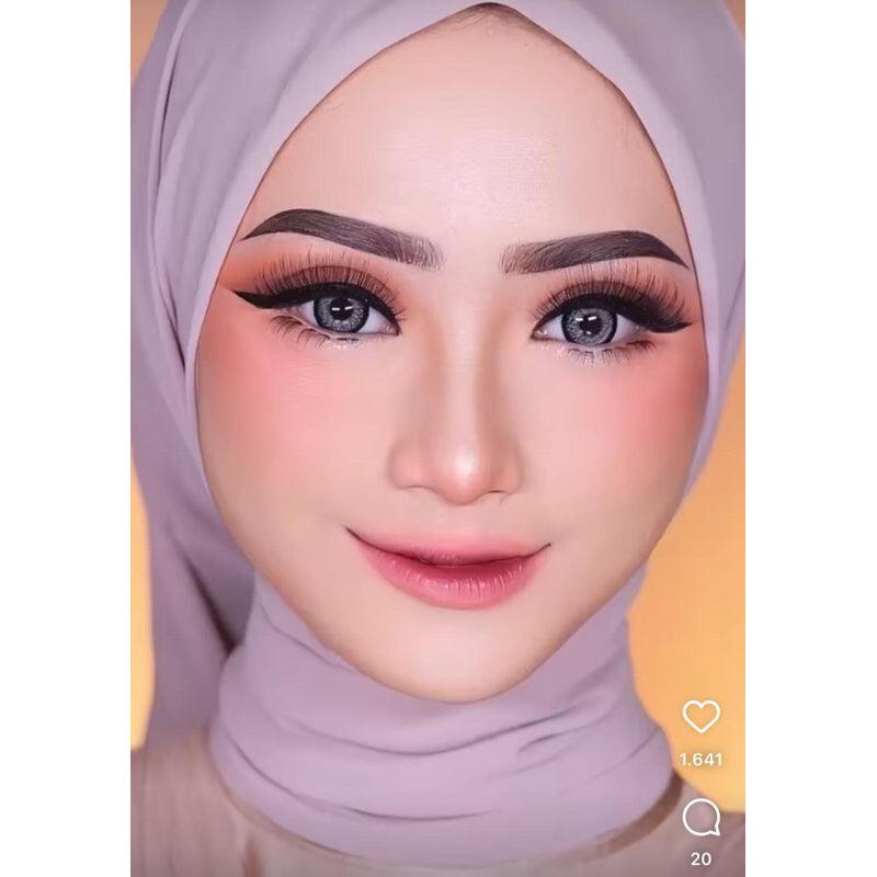 SOFTLENS VIRAL BIGEYES MAKI GREY 14.5mm | SOFTLENS WEDDING