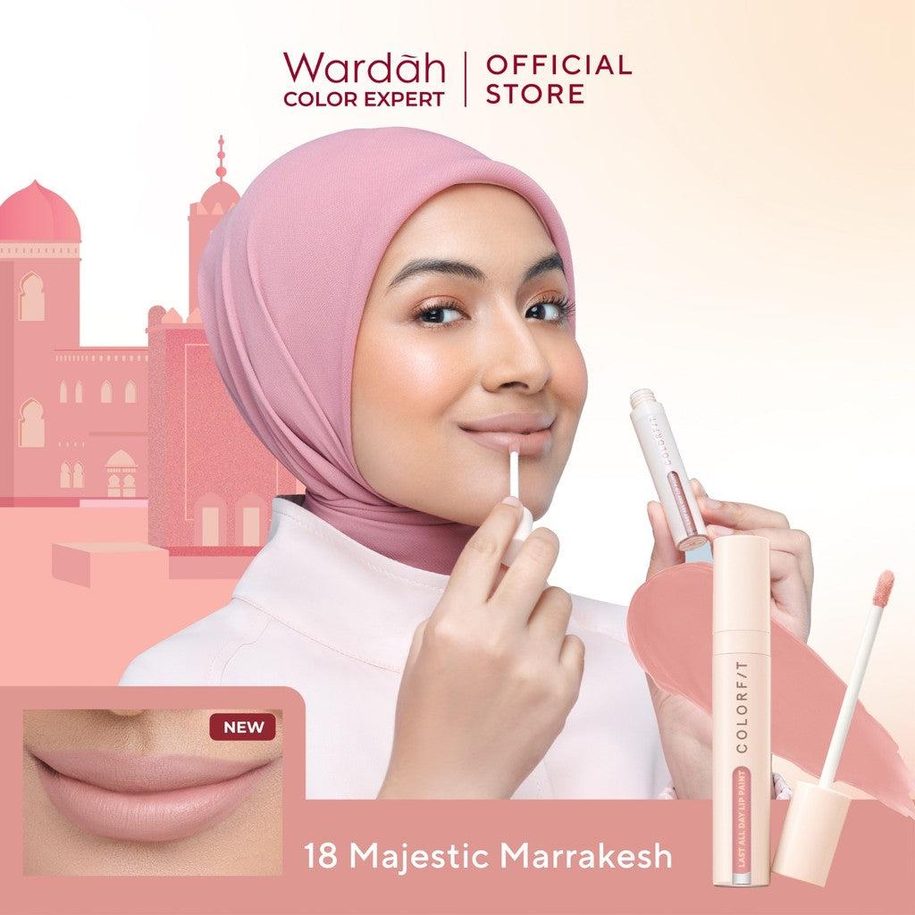[FLASH SALE SBD] WARDAH Colorfit Lip Paint Around the World - Lip Cream Tahan Lama Hingga 12 Jam, Transferproof, Pigmented - Ny…