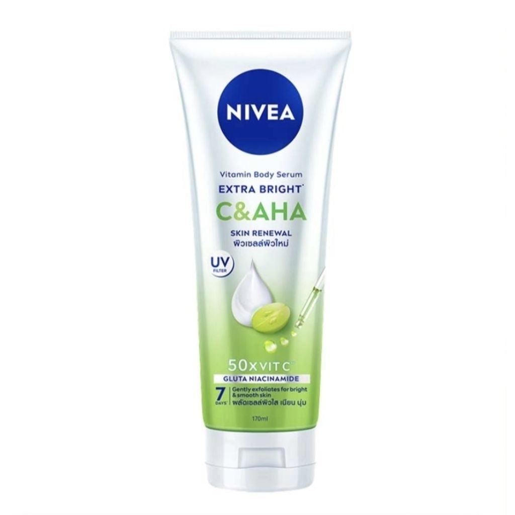 Nivea Extra Bright Serum Eksfoliasi Tubuh Vitamin C & AHA 170 ml