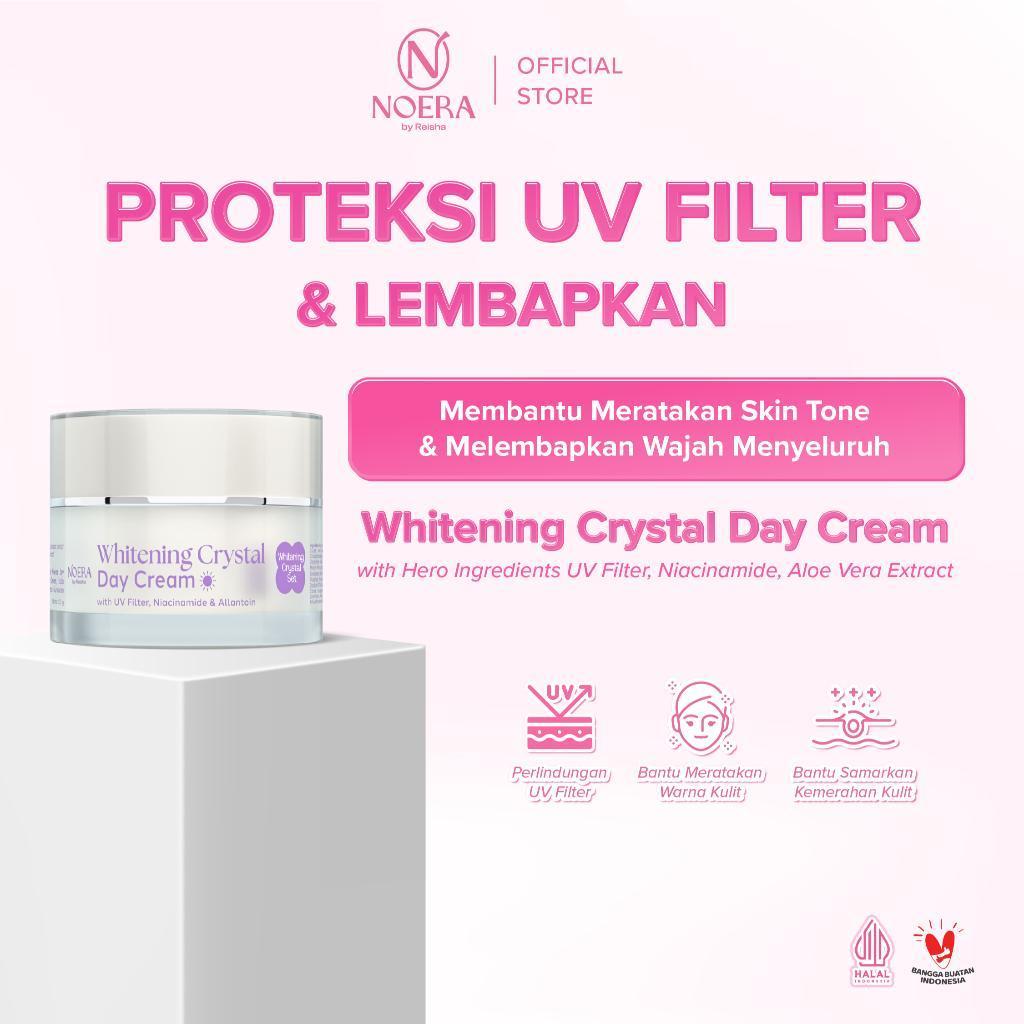 Noera Crystal Whitening Day Cream 10 gr | day cream UV filter | cream to brighten moisturizing | brightening cream | titanium d…