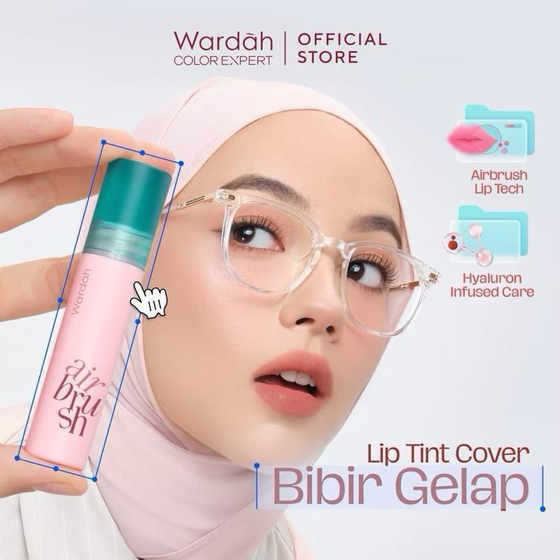 [BIG SALE] Wardah Airbrush Lip Tint / Lip Tint Soft-Blur Finish Lightweight Hydrates Longlasting 3gr - 05 Gingerbread