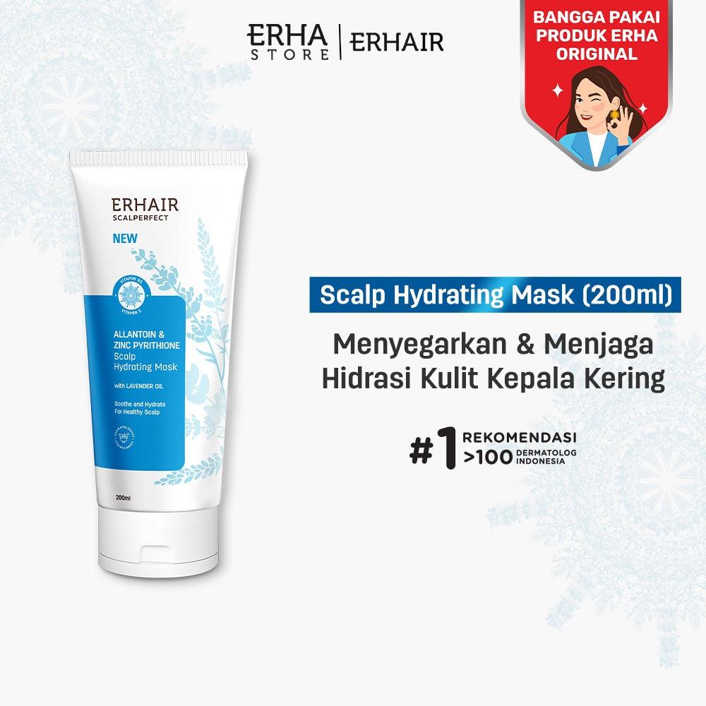 ERHAIR Scalperfect Hydrating Mask 200ml - Masker Kulit Kepala bebas Gatal & Berketombe Menenangkan Kulit Kepala Gatal, Iritasi,