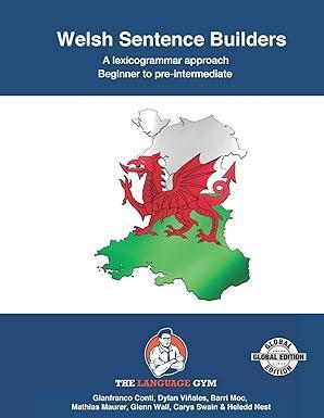 The Language Gym Welsh Sentence Builders Beginner Student Book