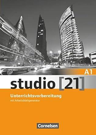 Cornelsen Studio 21 A1 Teacher Guide