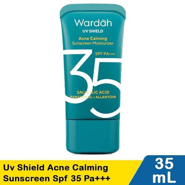 WARDAH UV SHIELD ACNE CLMNG SUNSCREEN SPF 35 PA+++ 35mL