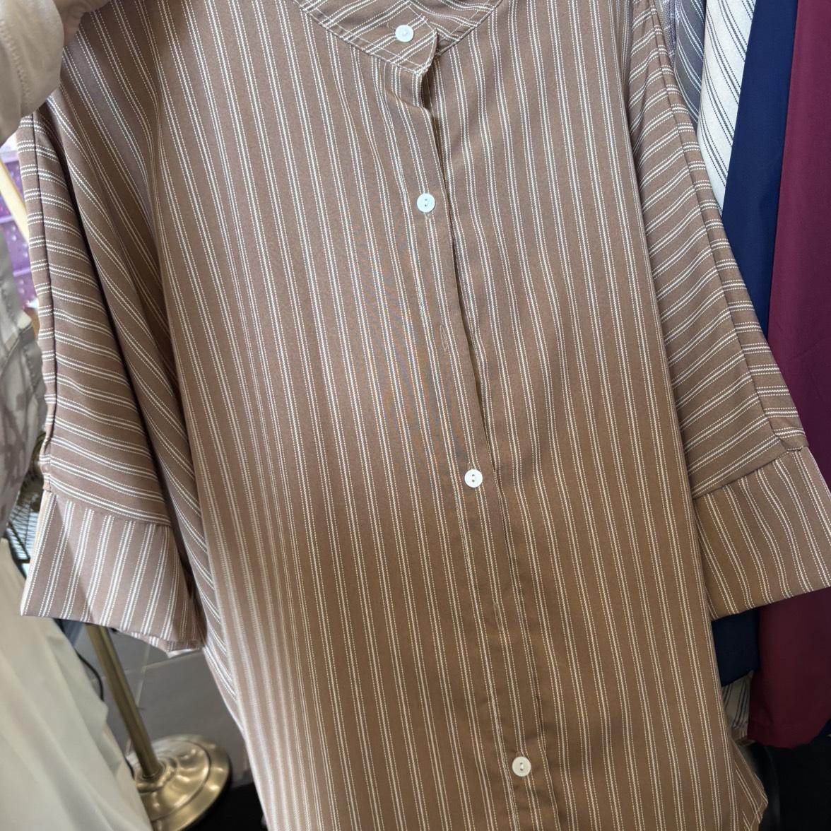 Coco ( Net Stripe Blouse