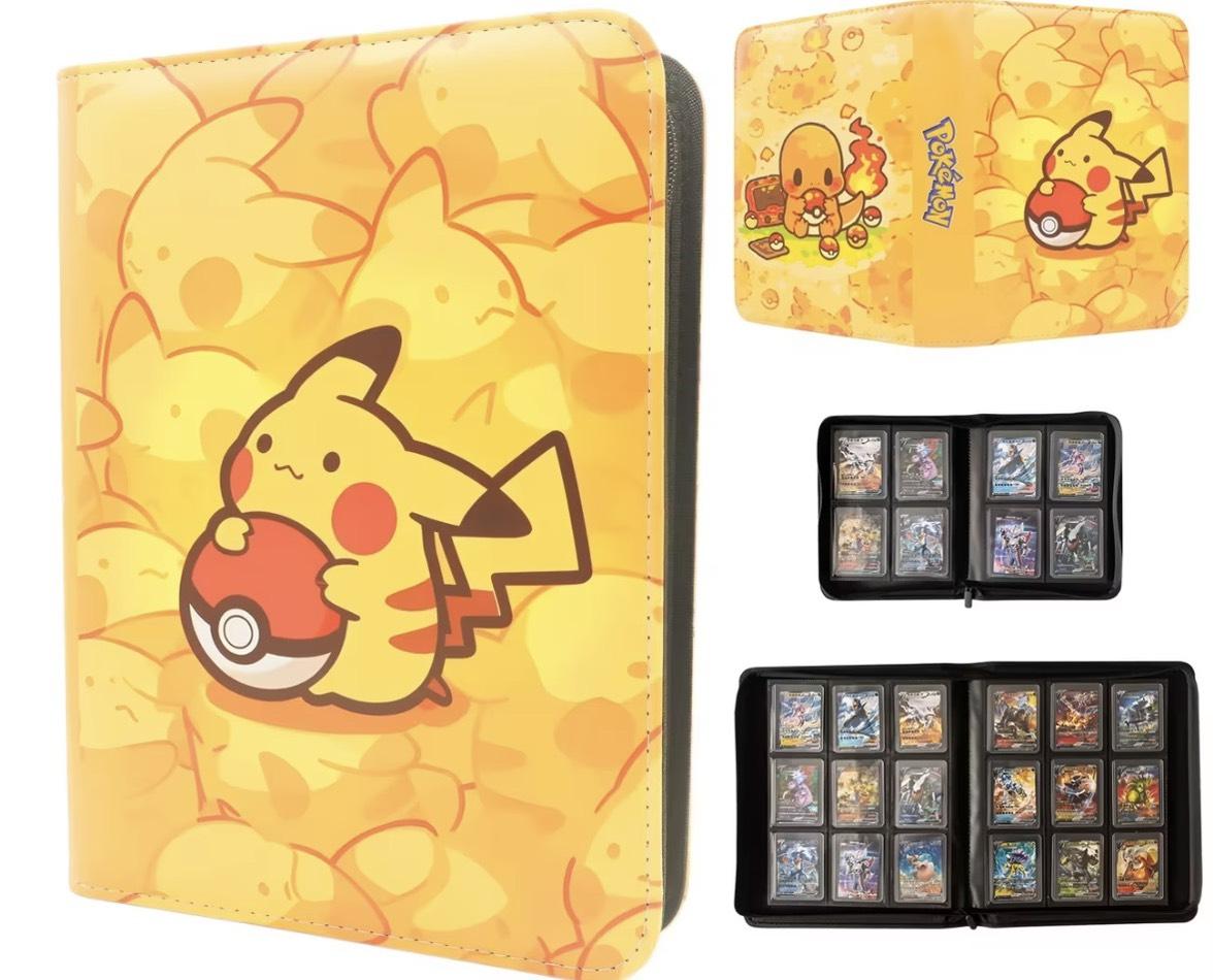 Chibi Pikachu & Charmander Toploader Binder (Fan-Made)