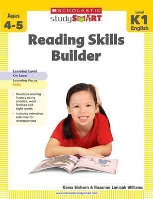 STUDY SMART: READING SKILLS BUILDER K1 [Activity Book] [Paperback]