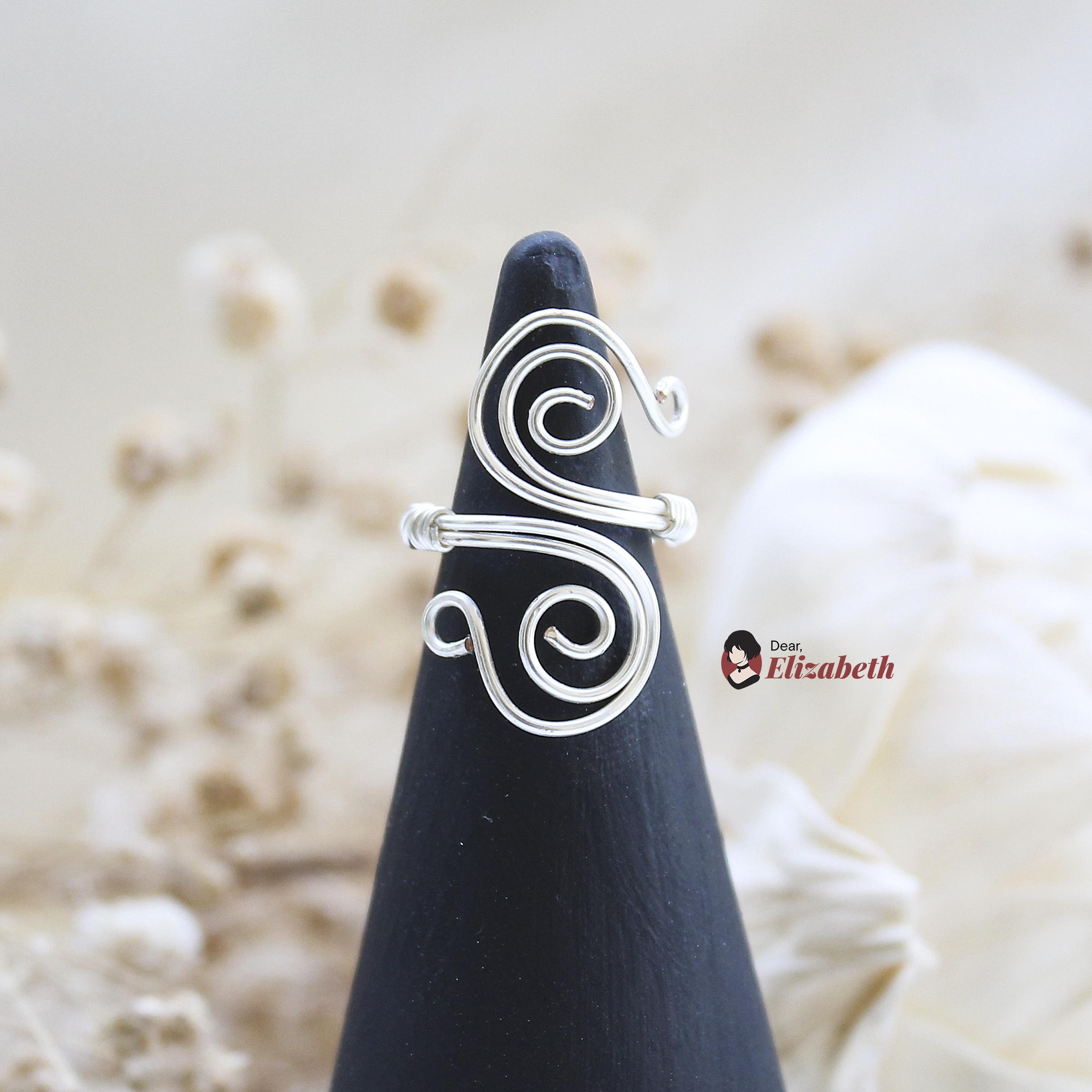 Aerille Elven Swirl Wrap Ring