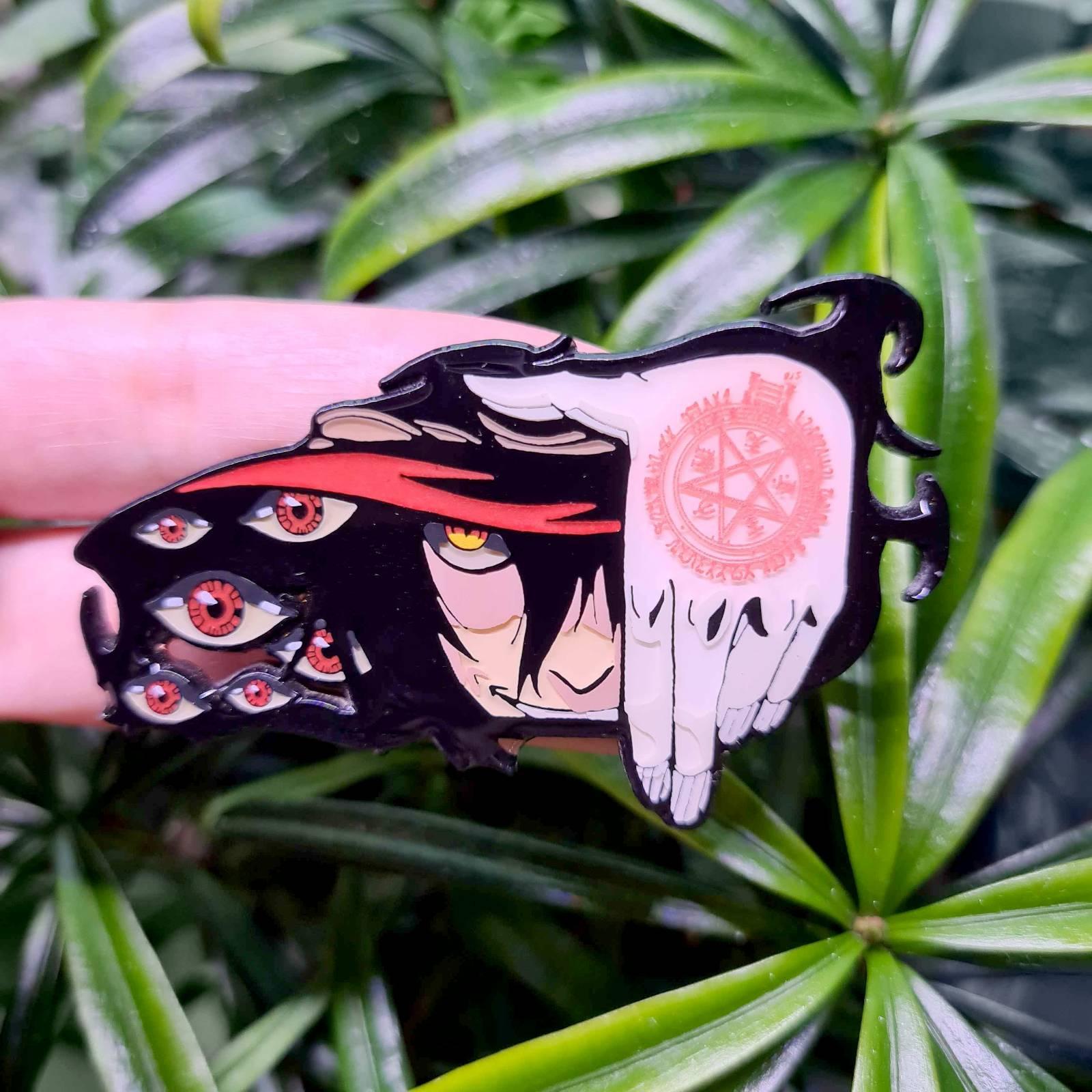 Vampire Eyes Enamel Pin