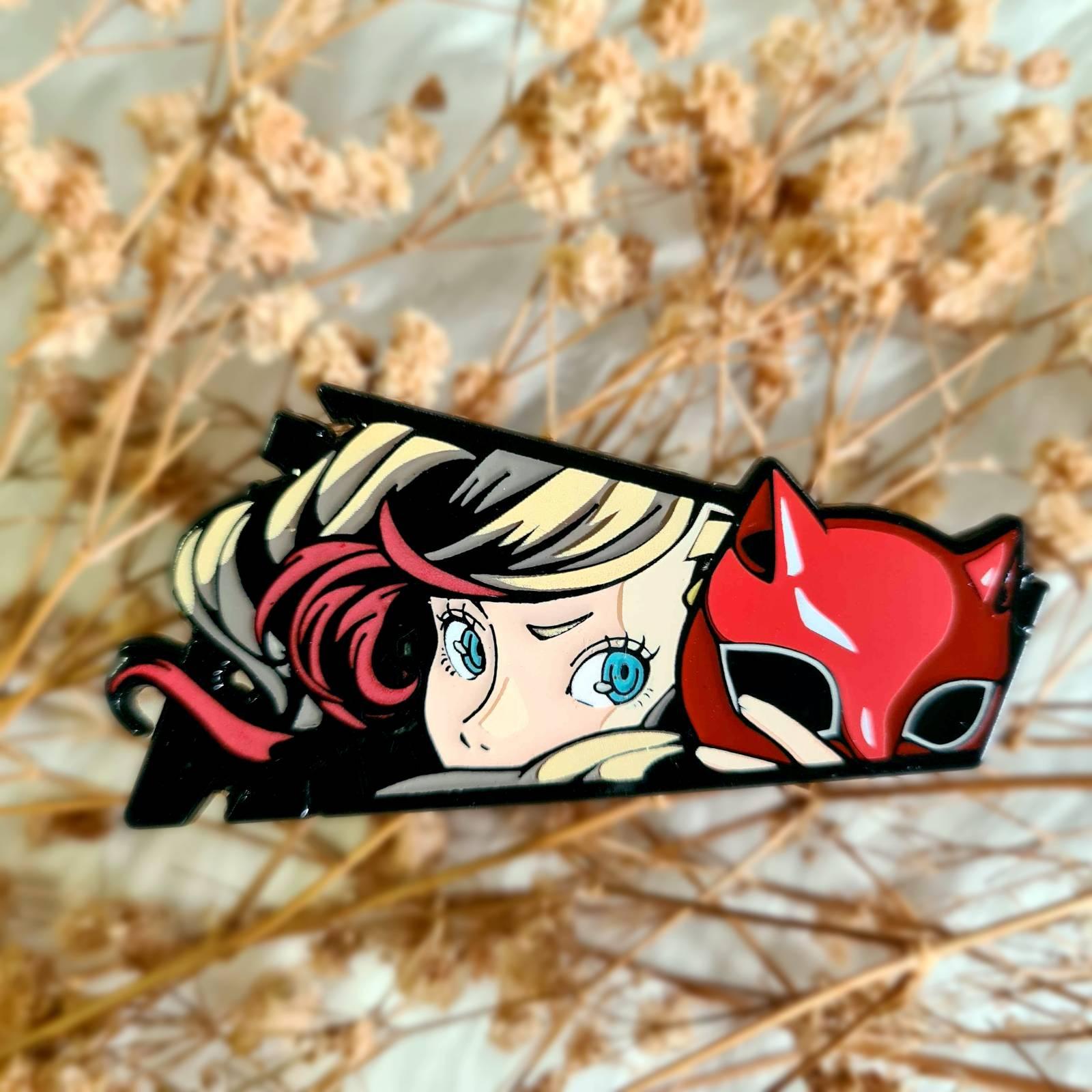 Panther Eyes Enamel Pin