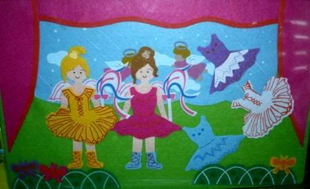 Felt Story Board : Ballet Concert
