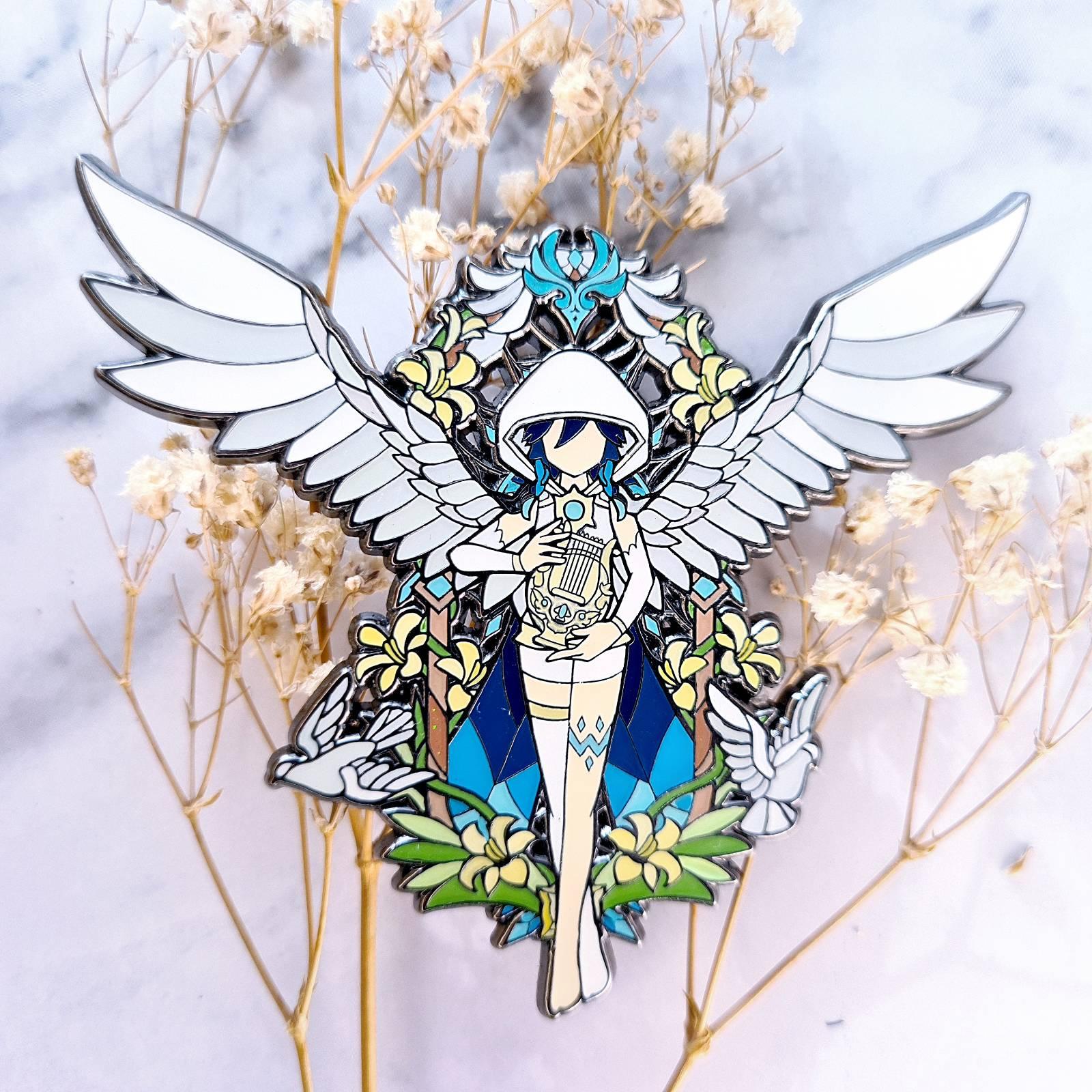 Barbatos Enamel Pin