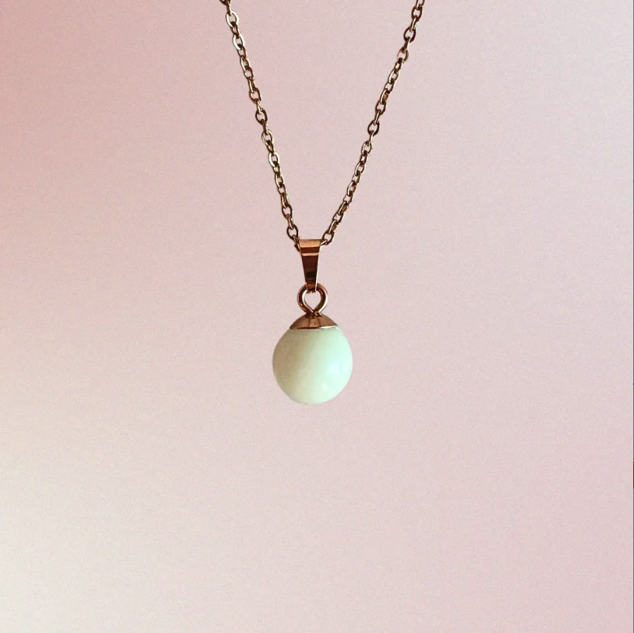Basic Breast Milk Pendant (Rose Gold Plated)