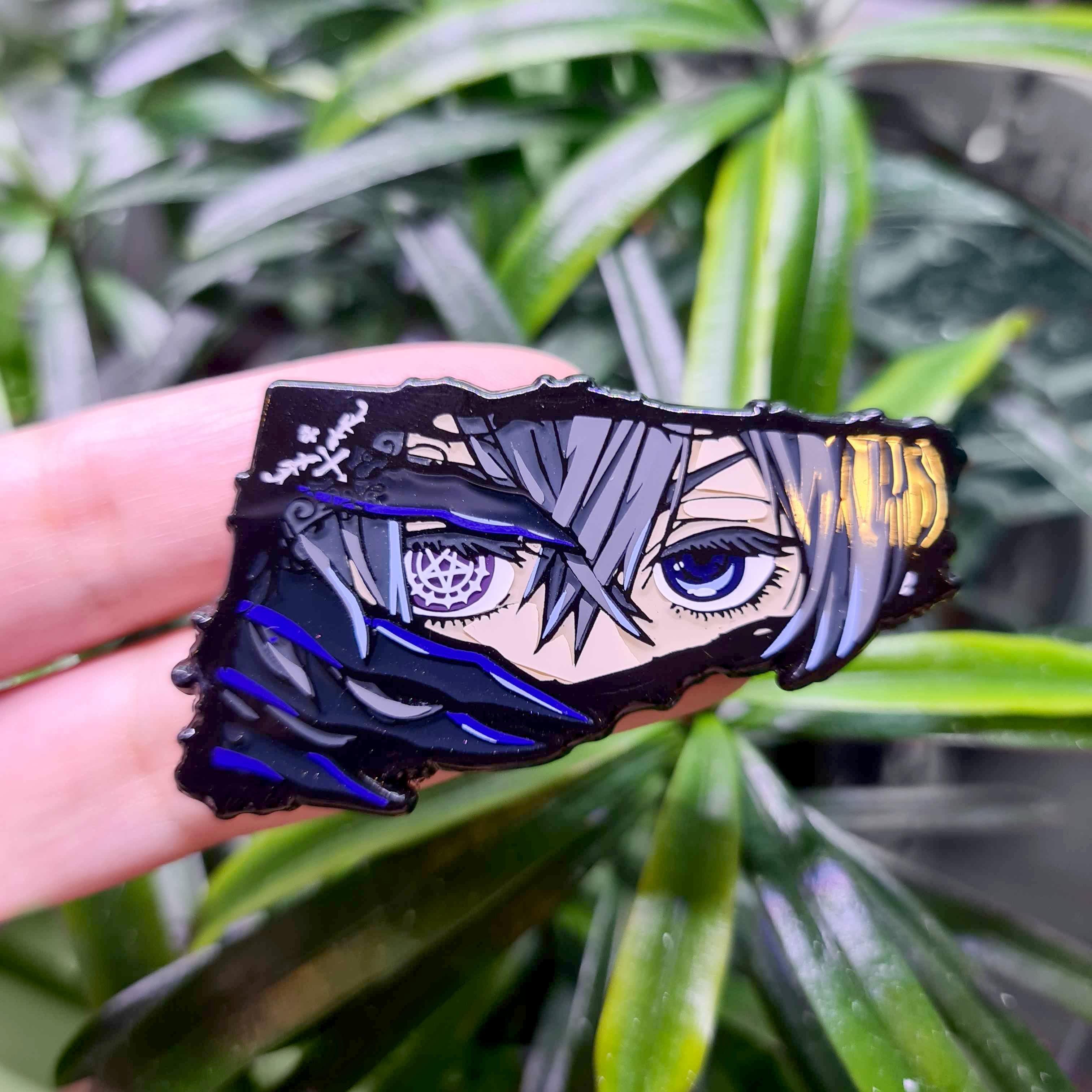 Faustian Eye Enamel Pin