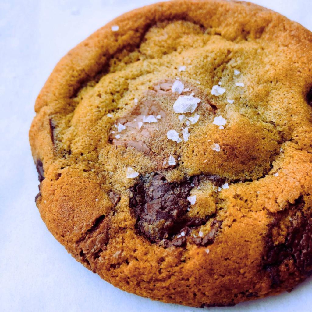Browned Butter Salted Chocolate Chip Cookies