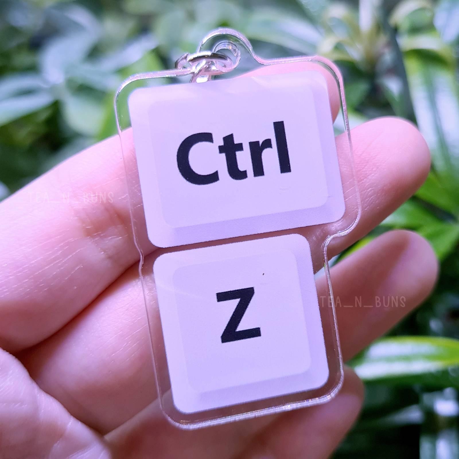 Ctrl S/Z keychain