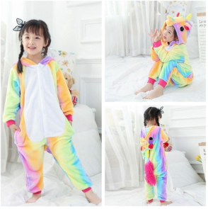 Costume Animal Kids Fleece Unicorn (100 - 140)