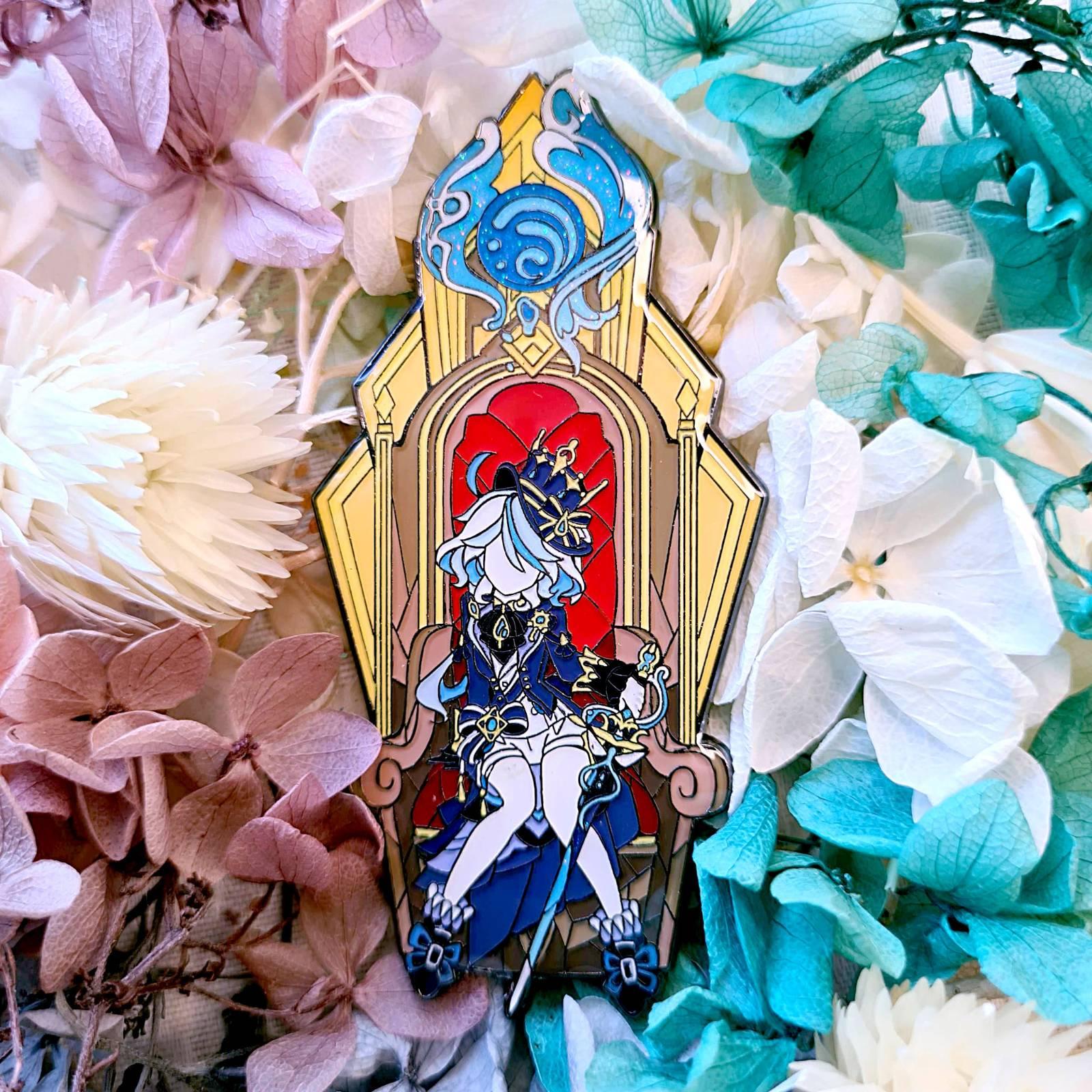 Furina Enamel Pin