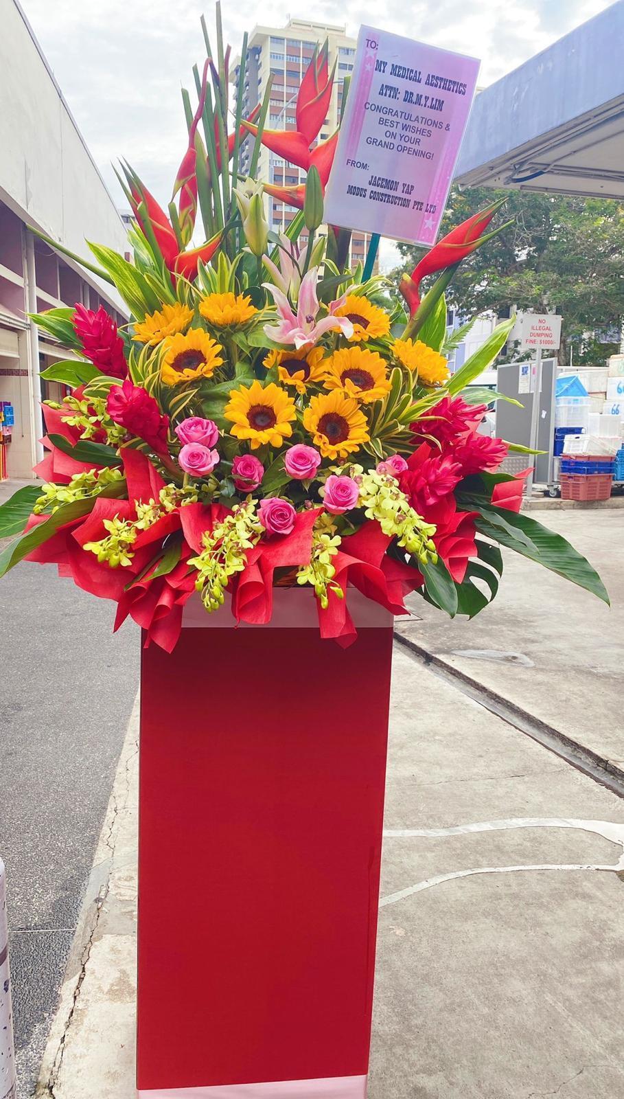 Grand Opening Congratulatory Flowers 2
