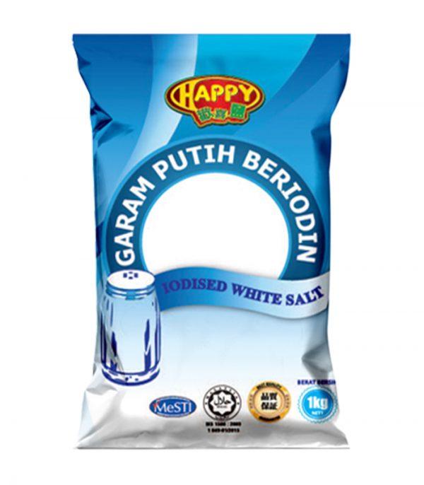 HAPPY GARAM HALUS PUTIH BERIODIN 1KG